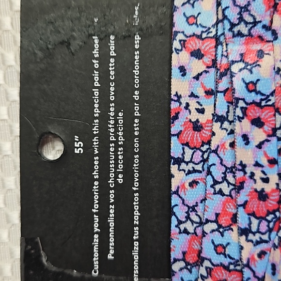 COACH CREATE-FLORALSHOE LACES 55" INCH - Picture 5 of 5